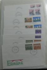 Luxemburg Sammlung FDCs in 6 Mappen #MA224