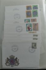 Luxemburg Sammlung FDCs in 6 Mappen #MA224