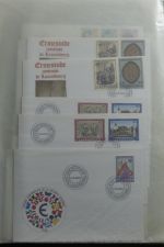 Luxemburg Sammlung FDCs in 6 Mappen #MA224