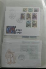 Luxemburg Sammlung FDCs in 6 Mappen #MA224