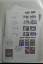 Luxemburg Sammlung FDCs in 6 Mappen #MA224
