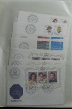 Luxemburg Sammlung FDCs in 6 Mappen #MA224