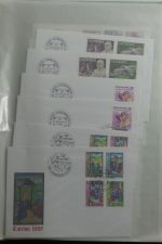 Luxemburg Sammlung FDCs in 6 Mappen #MA224