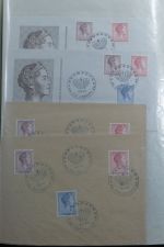 Luxemburg Sammlung FDCs in 6 Mappen #MA224