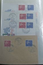 Luxemburg Sammlung FDCs in 6 Mappen #MA224