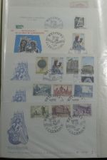 Luxemburg Sammlung FDCs in 6 Mappen #MA224