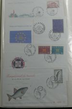 Luxemburg Sammlung FDCs in 6 Mappen #MA224