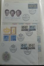 Luxemburg Sammlung FDCs in 6 Mappen #MA224