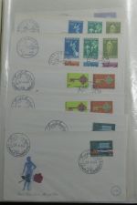 Luxemburg Sammlung FDCs in 6 Mappen #MA224