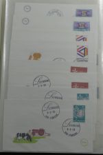 Luxemburg Sammlung FDCs in 6 Mappen #MA224