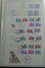 Luxemburg Sammlung FDCs in 6 Mappen #MA224