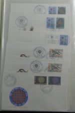 Luxemburg Sammlung FDCs in 6 Mappen #MA224