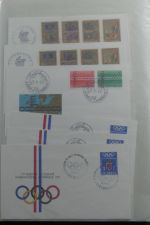 Luxemburg Sammlung FDCs in 6 Mappen #MA224