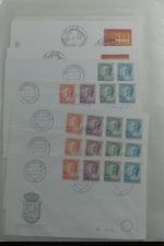 Luxemburg Sammlung FDCs in 6 Mappen #MA224