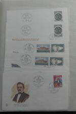 Luxemburg Sammlung FDCs in 6 Mappen #MA224