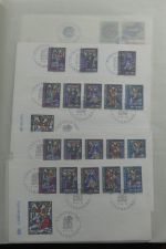 Luxemburg Sammlung FDCs in 6 Mappen #MA224