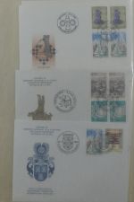 Luxemburg Sammlung FDCs in 6 Mappen #MA224