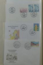 Luxemburg Sammlung FDCs in 6 Mappen #MA224