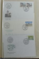 Luxemburg Sammlung FDCs in 6 Mappen #MA224