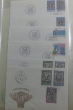 Luxemburg Sammlung FDCs in 6 Mappen #MA224