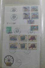 Luxemburg Sammlung FDCs in 6 Mappen #MA224