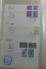 Luxemburg Sammlung FDCs in 6 Mappen #MA224