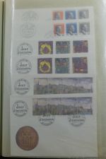 Luxemburg Sammlung FDCs in 6 Mappen #MA224