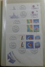 Luxemburg Sammlung FDCs in 6 Mappen #MA224