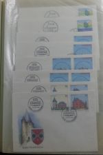 Luxemburg Sammlung FDCs in 6 Mappen #MA224