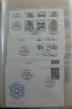 Luxemburg Sammlung FDCs in 6 Mappen #MA224