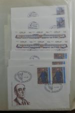 Luxemburg Sammlung FDCs in 6 Mappen #MA224