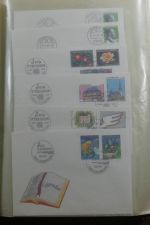 Luxemburg Sammlung FDCs in 6 Mappen #MA224