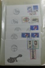 Luxemburg Sammlung FDCs in 6 Mappen #MA224