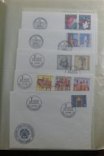 Luxemburg Sammlung FDCs in 6 Mappen #MA224