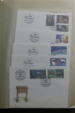 Luxemburg Sammlung FDCs in 6 Mappen #MA224