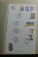 Luxemburg Sammlung FDCs in 6 Mappen #MA224