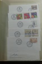 Luxemburg Sammlung FDCs in 6 Mappen #MA224