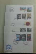 Luxemburg Sammlung FDCs in 6 Mappen #MA224