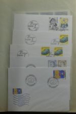 Luxemburg Sammlung FDCs in 6 Mappen #MA224