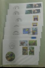 Luxemburg Sammlung FDCs in 6 Mappen #MA224