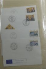 Luxemburg Sammlung FDCs in 6 Mappen #MA224