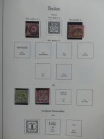 Altdeutschland etwas unterschiedliche Qualität im Leuchtturm Album #MA227