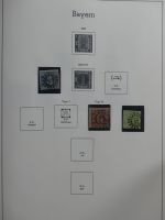 Altdeutschland etwas unterschiedliche Qualität im Leuchtturm Album #MA227