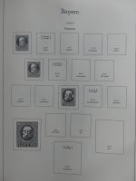 Altdeutschland etwas unterschiedliche Qualität im Leuchtturm Album #MA227