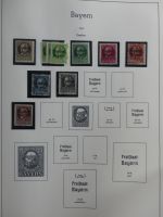 Altdeutschland etwas unterschiedliche Qualität im Leuchtturm Album #MA227