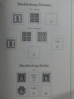 Altdeutschland etwas unterschiedliche Qualität im Leuchtturm Album #MA227