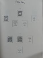 Altdeutschland etwas unterschiedliche Qualität im Leuchtturm Album #MA227