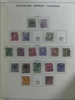 Deutsches Reich überwiegend gestempelt besammelt im Schaubek Album #MA229