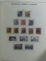 Deutsches Reich überwiegend gestempelt besammelt im Schaubek Album #MA229