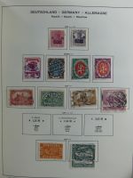 Deutsches Reich überwiegend gestempelt besammelt im Schaubek Album #MA229